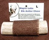 Wapiti Labs Inc 4" Elk Antler Chews - Large - Click Image to Close